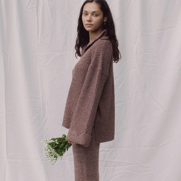 Indigo Luna Winterfall Jumper | Clove | One Size / OS - Picture 6 of 8